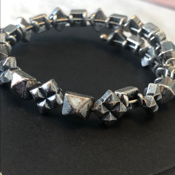 Alex And Ani Studstruck Silver Wrap - Picture 5 of 5